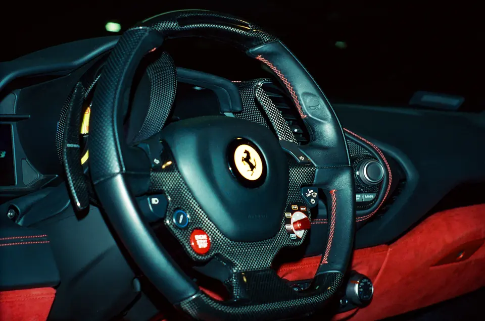 Ferrari 488 GTB interior